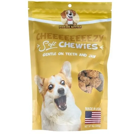 1ea 8oz Poochie Butter Cheezy Soft Chewies - Health/First Aid